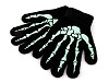 Dětské pletené rukavice svítící ve tmě (1 pár)