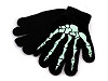 Gants tricotés phosphorescents pour enfants