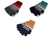 Strickhandschuhe für Damen/Mädchen Norwegermuster