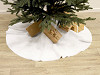Kožešinová podložka pod vánoční stromeček Ø150 cm (1 ks)