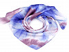 Batikolt selyemkendő 70x70 cm / szatén