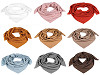 Šátek jednobarevný 90x90 cm