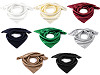 Foulard in raso, tinta unita, dimensioni: 60 x 60 cm