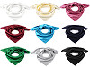 Plain Satin Scarf 60x60 cm