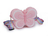 Borsetta/borsettina da bambini, dimensioni: 14 x 11 cm, motivo: farfalla