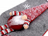 Mikulás csizma / karácsonyi zoknyi 24x44 cm