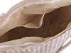 Bolsa de verano con rayas 33x52 cm
