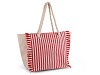 Summer bag with stripes 33x52 cm