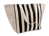 Summer bag with stripes 34x55 cm