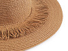 Dámský letní klobouk / slamák a taška sada
