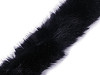 Clothing / Decorative Fur Trim to sew-on, flat, width 9 cm