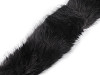 Clothing / Decorative Fur Trim to sew-on, flat, width 9 cm