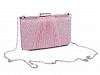 Kabelka - listová kabelka s glitrami