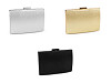Clutch/Abendtasche metallisch