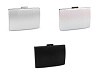 Bolso de noche tipo clutch, metálico