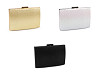 Clutch/Abendtasche metallisch