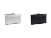 Bolso de noche tipo clutch, metálico