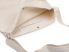 Borsa tote bag in cotone per pittura/decorazione, attività di fai-da-te, dimensioni: 36x45 cm