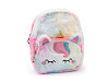 Children's Plush Backpack Unicorn 23x26 cm