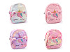 Mochila infantil de peluche, unicornio 23x26 cm