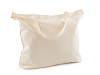 Borsa tote bag in cotone per pittura / decorazione, attività di fai-da-te, dimensioni: 49 x 40 cm