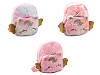 Zaino in peluche, per bambini, dimensioni: 28x32 cm, motivo: unicorno