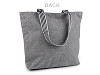 Tote Bag with Zipper 43x37 cm