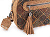 Damenhandtasche aus Kork mit Riemen, 25 x 17 cm