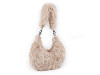 Fur handbag 30x26 cm