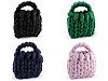 Sac en laine fait main, 25 x 22 cm