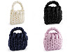 Handmade Yarn Handbag 25x22 cm
