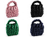 Sac en laine fait main, 25 x 22 cm