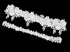 Set Hochzeitsstrumpfbänder aus Spitze mit Perlen