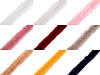 Clothing / Decorative Fur Trim to sew-on, round, width 1.5 cm