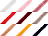 Abbigliamento / Passamaneria decorativa, in pelliccia, da cucire, rotonda, larghezza: 1,5 cm