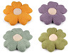 Cuscino decorativo, motivo: fiore, dimensioni: Ø 50 cm