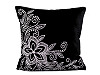 Velvet cushion/ pillow cover with print 45x45 cm