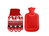 Christmas thermos with knitted cover