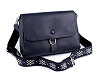 Women's crossbody bag with strap 27x18 cm