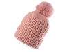 Gorro de invierno con pompón para niña/mujer, Emi Ross 