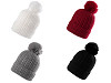 Cappello invernale con pompon, da donna/ragazza, Emi Ross 