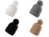Cappello invernale con pompon, da donna/ragazza, Emi Ross 