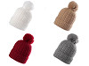 Cappello invernale con pompon, da donna/ragazza, Emi Ross 