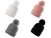 Cappello invernale con pompon, da donna/ragazza, Emi Ross 