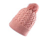 Women's / Girls' Pom Pom Winter Hat by Emi Ross 