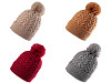 Women's / Girls' Pom Pom Winter Hat by Emi Ross 