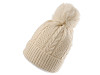 Women's / Girls' Pom Pom Winter Hat, Emi Ross 