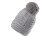 Women's / Girls' Pom Pom Winter Hat, Emi Ross 