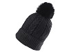 Women's / Girls' Pom Pom Winter Hat, Emi Ross 