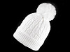 Women's / Girls' Pom Pom Winter Hat, Emi Ross 